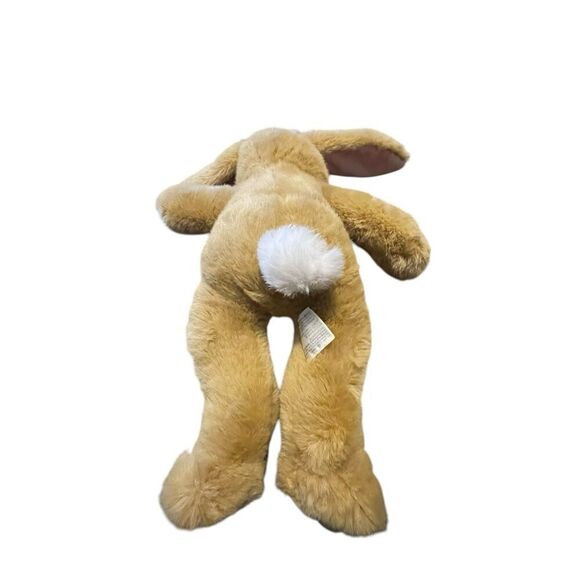 Stuffed With Hugs and Good Wishes Bunny Plush Toy Pink Robe Slippers Build a Bea - Picture 2 of 15